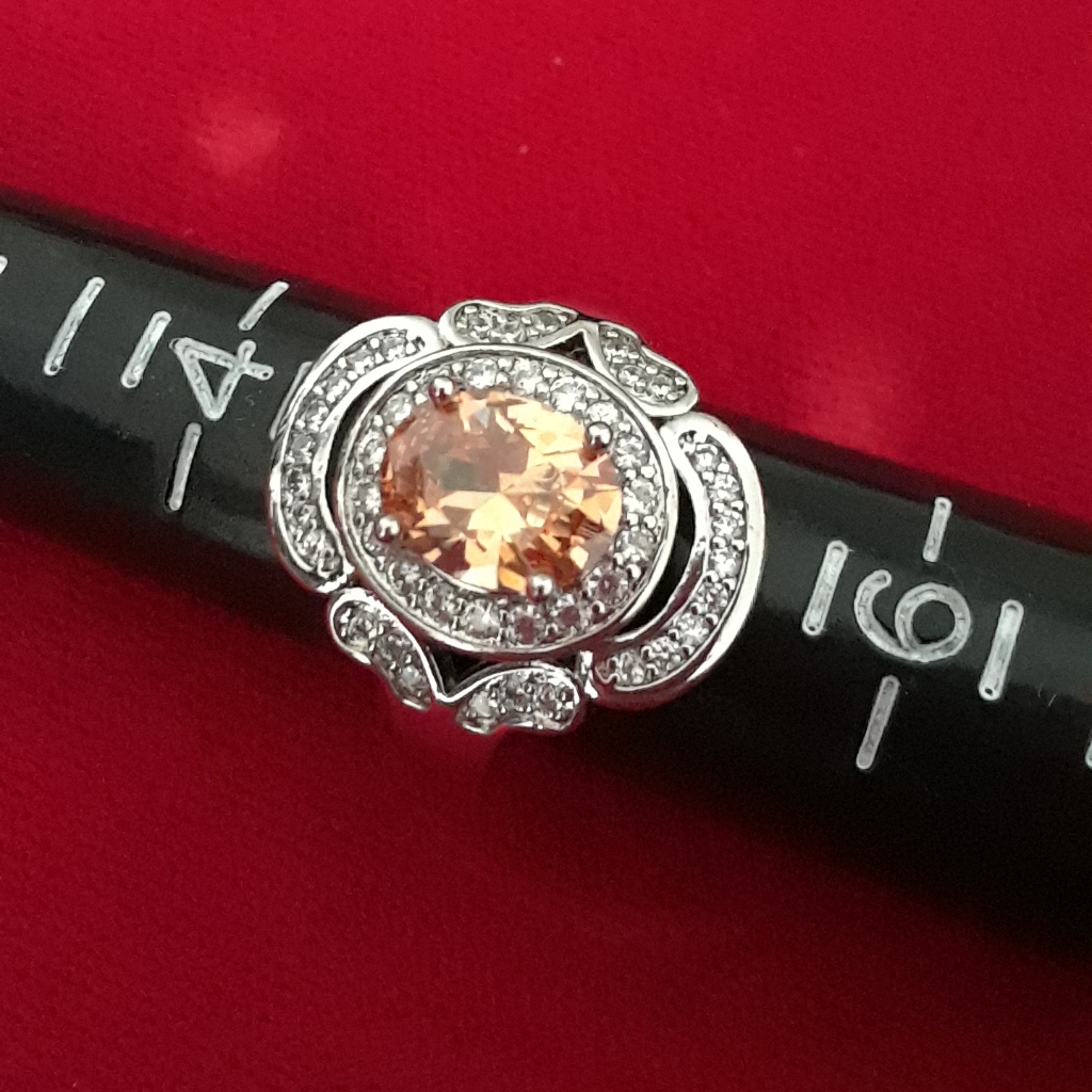 Padparadscha Ring